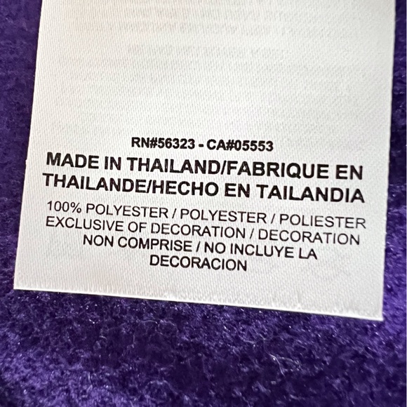 Women’s Nike Therma-Fit Full Zip Hoodie - Dark Purple - Small - Picture 7 of 7